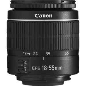CANON EF-S 18-55mm F/3.5-5.6 DC III - 2 Anni di Garanzia In Italia
