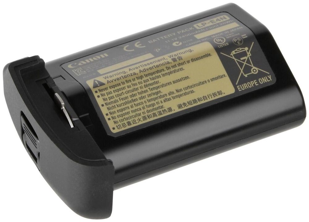 CANON LP-E4N BATTERIA ORIGINALE EOS 1D Mark III 1Ds Mark III