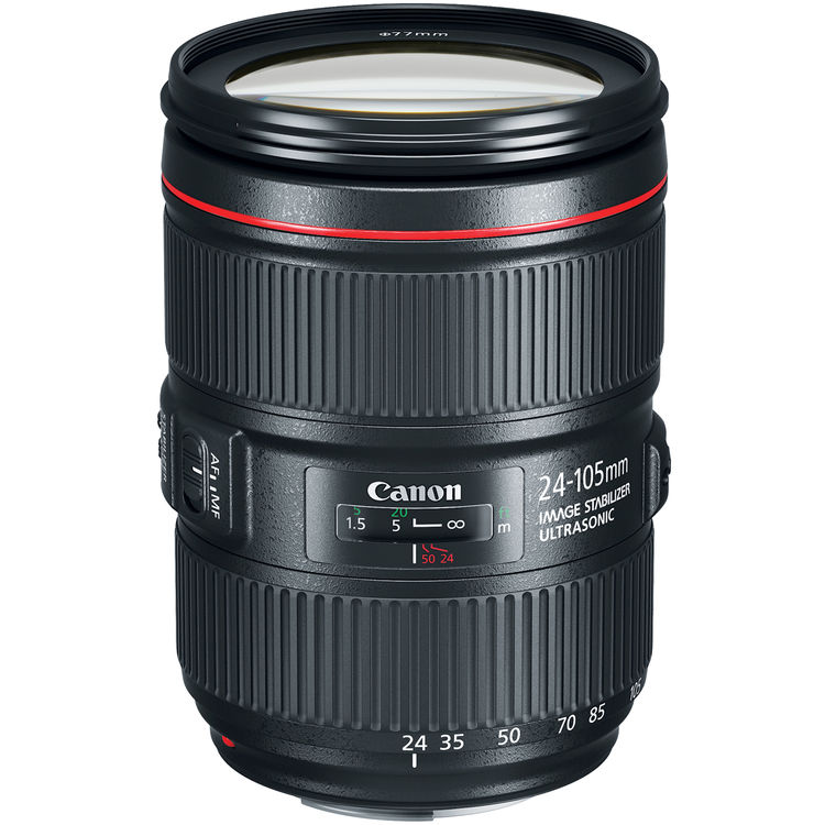 CANON EF 24-105mm F/4 L IS II USM - Garanzia In Italia