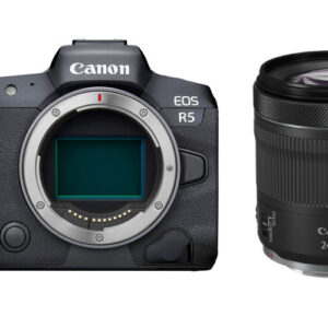 CANON EOS R5 + RF 24-105mm F/4-7.1 IS STM - Garanzia In Italia