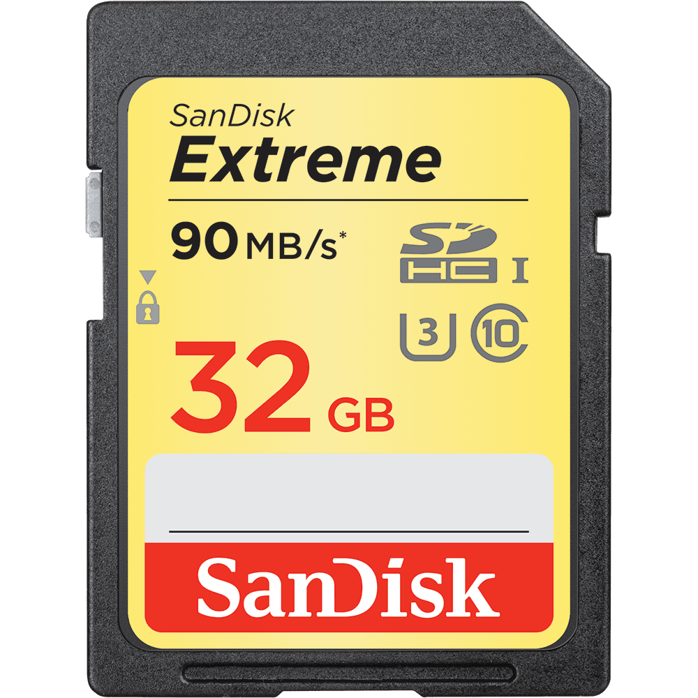 Sandisk Extreme SDHC 32GB UHS-I 90 MB/S
