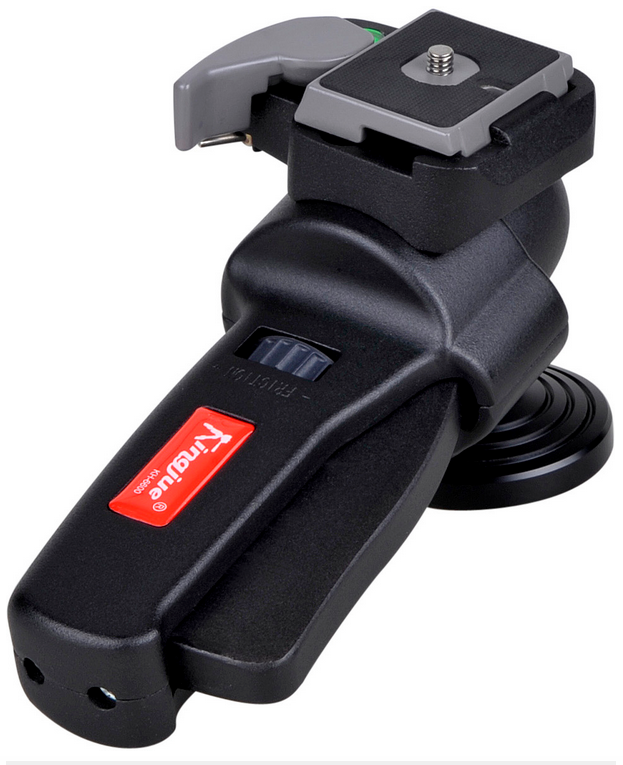KINGJOY KH-6600 - Testa Action Grip - Bloccaggio a Frizione - Carico Massimo 5kg/11lb