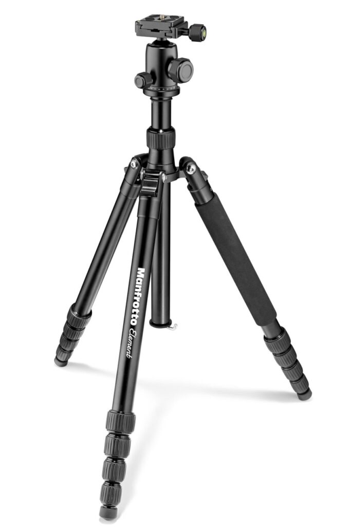 MANFROTTO MKELEB5BK-BH ELEMENT TRAVELLER - TREPPIEDE TESTA A SFERA