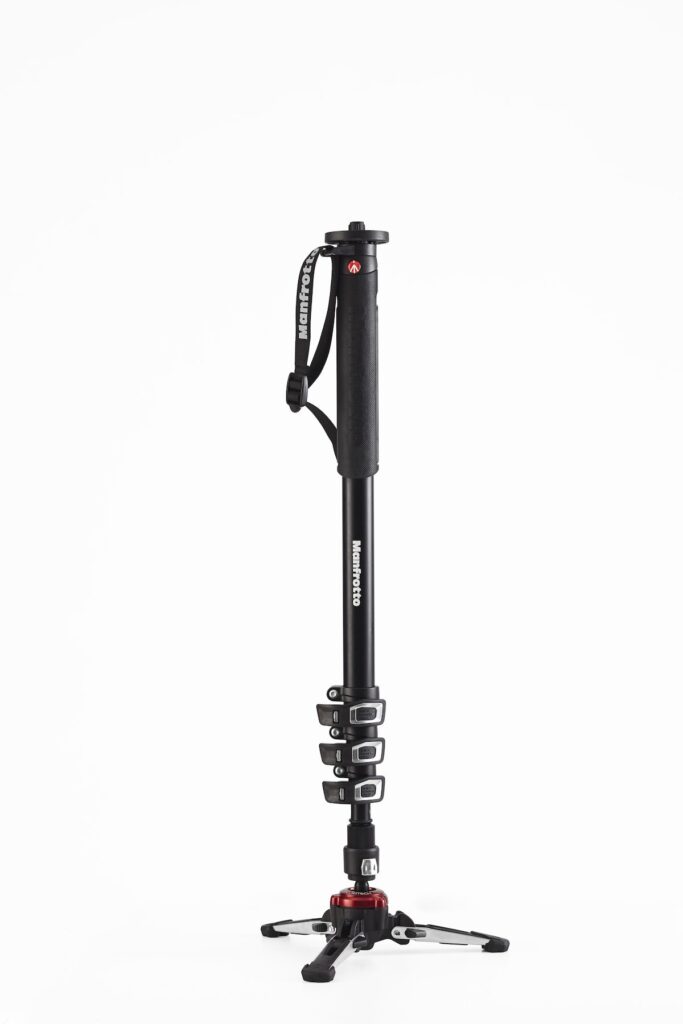 MANFROTTO MVMXPROA4 - Monopiede video XPRO+ alluminio 4 sezioni base fluida SPED IMMEDIATA