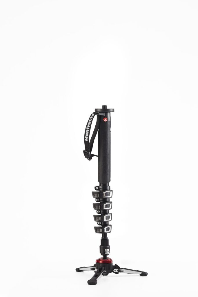 MANFROTTO MVMXPROA5 - Monopiede video XPRO+ - alluminio 5 sezioni base fluida SPED IMMEDIATA