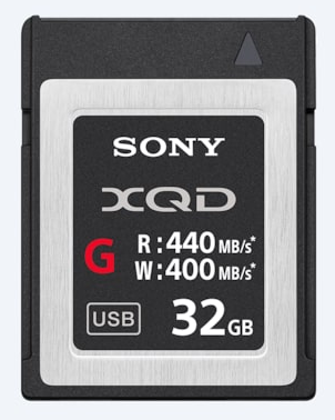 SONY XQD Serie G 32GB 440 MB/S