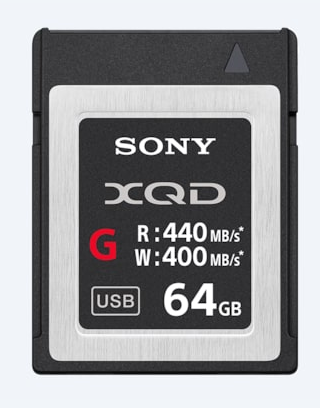 SONY XQD Serie G 64GB 440 MB/S