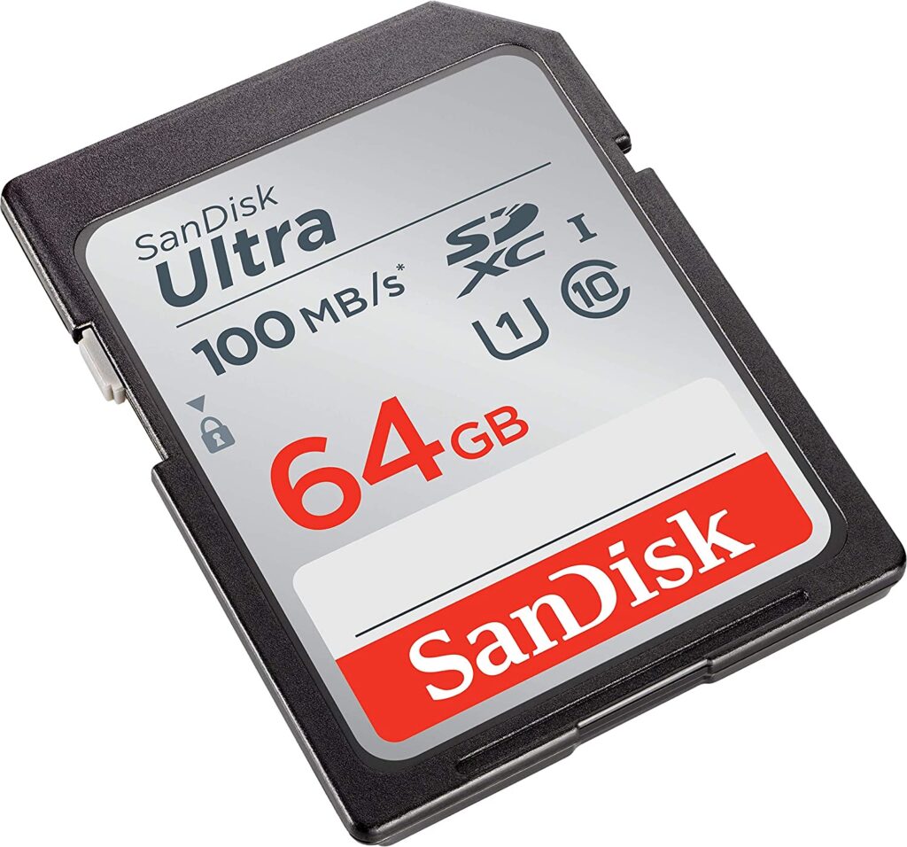SanDisk Ultra 64GB UHS-I 100 MB/sec SDHC