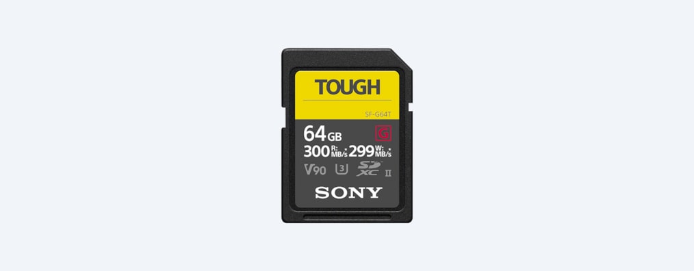 SONY SD SF-G SERIE TOUGH 64GB - 300MB/s