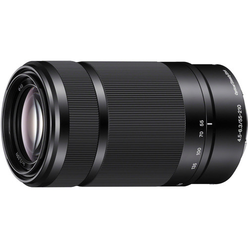 SONY E 55-210mm F/4.5-6.3 OSS - NERO - Garanzia in Italia
