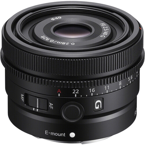 SONY FE 40mm F2.5 G - Garanzia in Italia