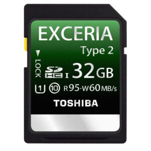 TOSHIBA SDHC 32GB EXCERIA TYPE II