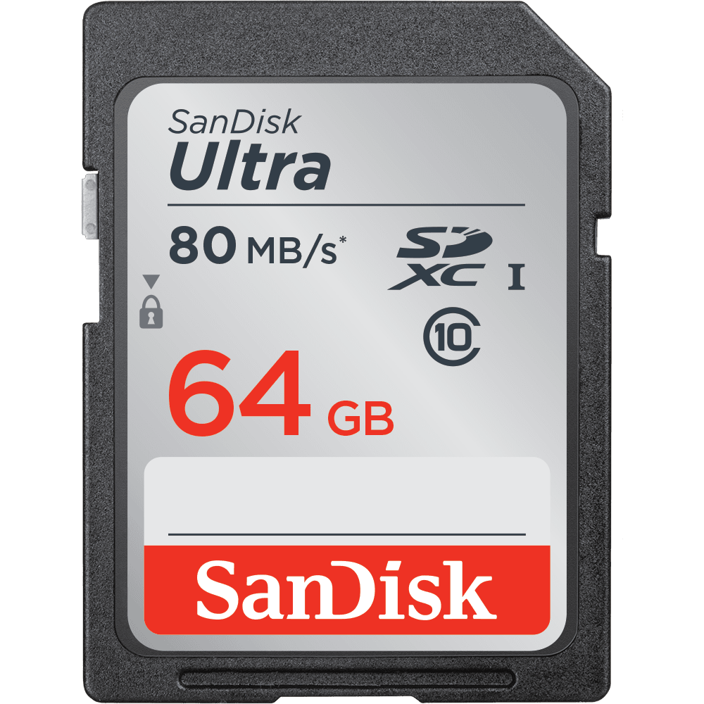 Sandisk Ultra SDXC 64GB UHS-I 80 MB/S